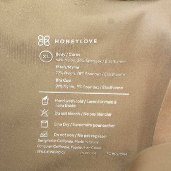 NWT Honeylove Lift Wear Cami Size XL built-in bra Targeted Compression Shaper - Picture 10 of 13